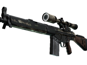 Souvenir G3SG1 | VariCamo (Battle-Scarred)