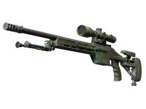 Souvenir SSG 08 | Jungle Dashed (Well-Worn)
