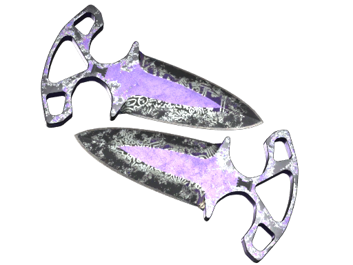 ★ StatTrak™ Shadow Daggers | Freehand (Battle-Scarred)