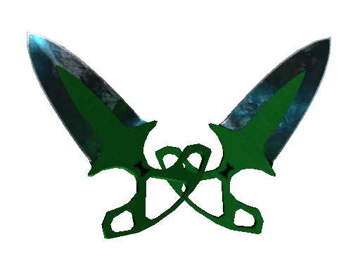 ★ StatTrak™ Shadow Daggers | Gamma Doppler Phase 3 (Minimal Wear)