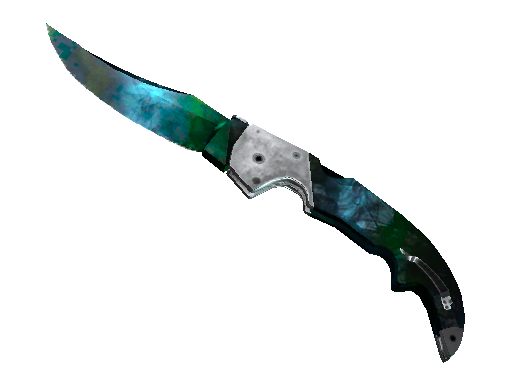 ★ StatTrak™ Falchion Knife | Gamma Doppler Phase 3 (Minimal Wear)