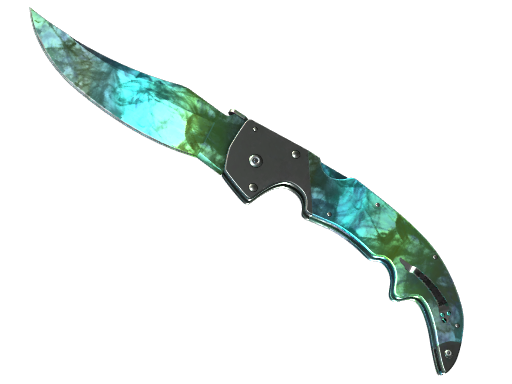 ★ StatTrak™ Falchion Knife | Gamma Doppler Phase 4 (Minimal Wear)