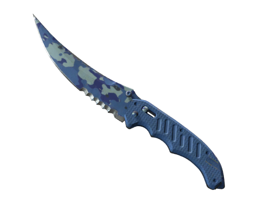 ★ Flip Knife | Bright Water (Well-Worn)