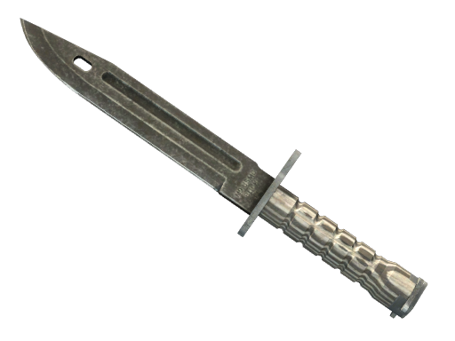 ★ StatTrak™ Bayonet | Black Laminate (Battle-Scarred)