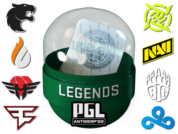 Antwerp 2022 Legends Sticker Capsule
