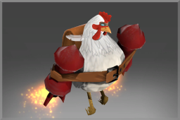 Autographed Cluckles the Brave