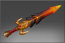 Inscribed Blade of the Fire Dragon