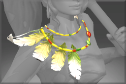 Inscribed Necklace of the Wildwing's Blessing