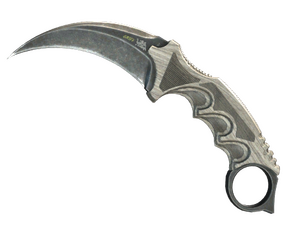 ★ ST™ Karambit | Black Laminate