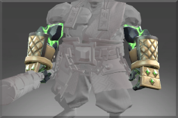 Inscribed Plated Bracers of the Demon Stone