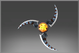 Inscribed Shuriken of the Blood Stained Sands