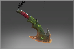 Inscribed Cleaver of the Nurgle Champion