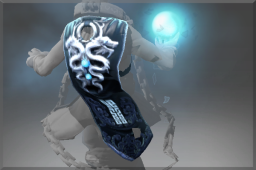 Inscribed Frozen Emperor's Twin Dragon Cape