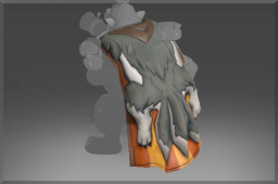 Inscribed Pelt of The Howling Wolf