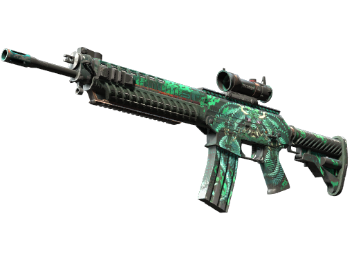 SG 553 | Dragon Tech (Field-Tested)