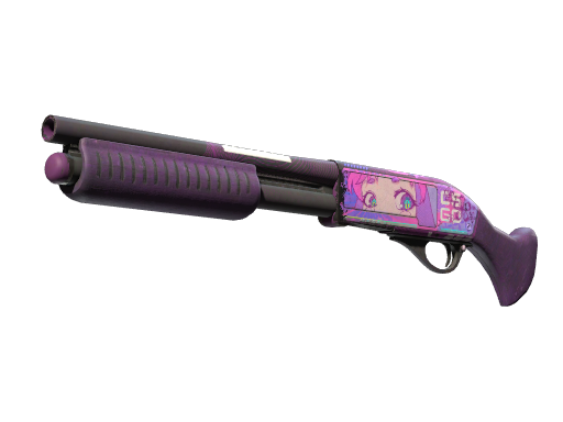 StatTrak™ Sawed-Off | Kiss♥Love (Well-Worn)