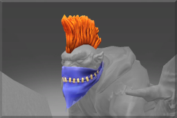 Inscribed Rough Rider's Muggin' Mask