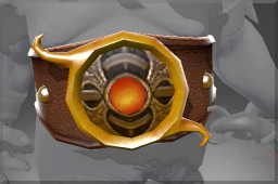 Inscribed Lucky Belly Belt