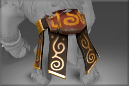Inscribed Golden Reel Guardian Belt