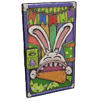 Happy Rabbit Door