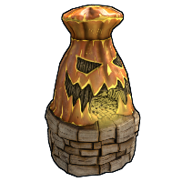 Jack-o'-lantern Furnace