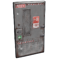 Grey Fire Door