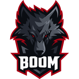 Gold BOOM Esports Team Sticker - TI 2022