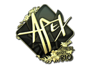 Sticker | apEX (Gold) | Rio 2022
