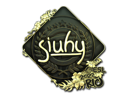 Sticker | siuhy (Gold) | Rio 2022