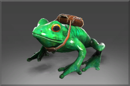 Inscribed Skip the Delivery Frog