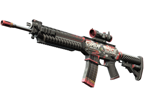 StatTrak™ SG 553 | Cyberforce (Factory New)