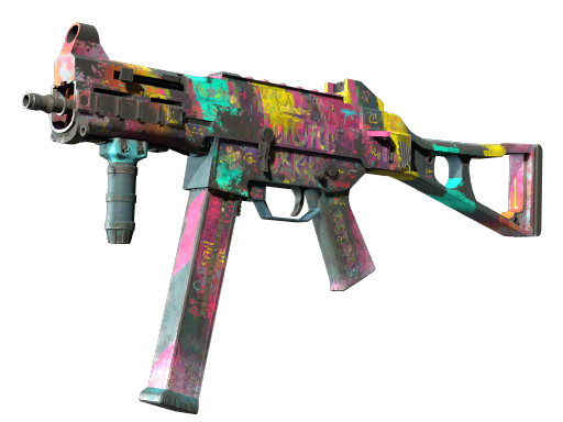 StatTrak™ UMP-45 | Wild Child (Battle-Scarred)