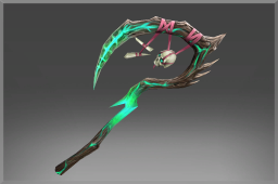 Inscribed Scythe of the Master Necromancer