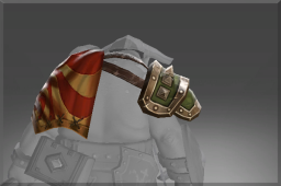Inscribed Pauldron and Cloak of the Antipodeans