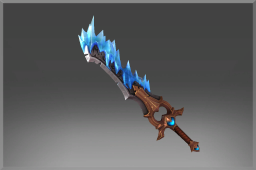 Inscribed Blade of the Guardian of the Sapphire Flame