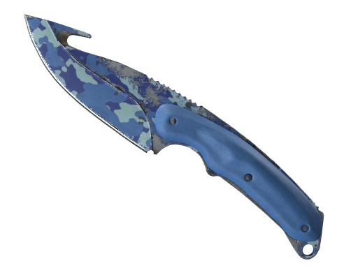 ★ StatTrak™ Gut Knife | Bright Water (Well-Worn)