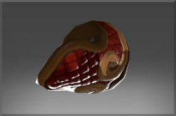 Inscribed Red Dragon Arms