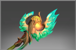 Inscribed Staff of the Truebark Adherent