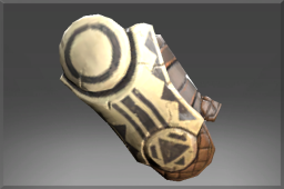 Frozen Bracers of The Howling Wolf