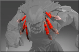 Inscribed Tribal Terror Dreadlocks