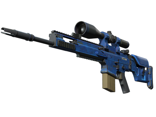 StatTrak™ SCAR-20 | Blueprint (Well-Worn)