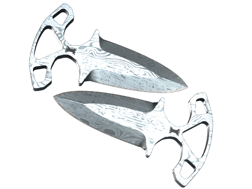 ★ StatTrak™ Shadow Daggers | Damascus Steel (Field-Tested)