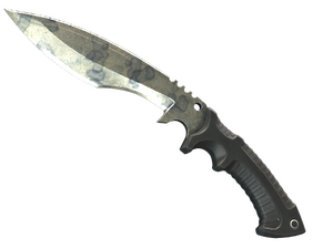 ★ ST™ Kukri Knife | Stained