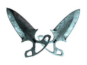 ★ ST™ Shadow Daggers | Damascus Steel