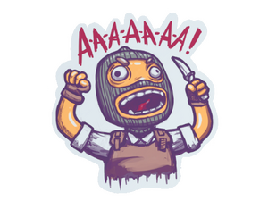 Sticker | Angry T