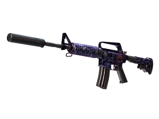 StatTrak™ M4A1-S | Black Lotus (Well-Worn)