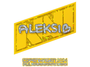 Sticker | Aleksib (Glitter) | Copenhagen 2024