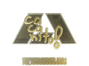 Sticker | CacaNito (Gold) | Copenhagen 2024