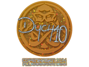 Sticker | Dycha (Glitter) | Copenhagen 2024