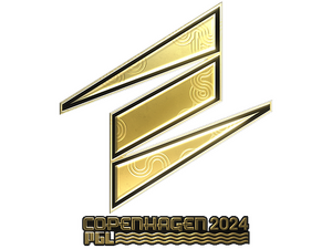Sticker | ECSTATIC (Gold) | Copenhagen 2024